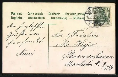 AK Berlin, Blick auf den Eingang zum zoologischen Garten