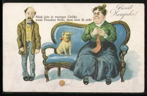 AK Mann fürchtet sich vor seiner Ehefrau