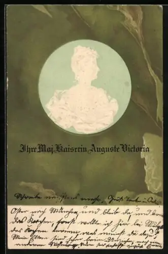 AK Portrait Ihre Majestät Kaiserin Auguste Victoria Königin von Preussen