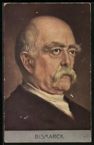 Künstler-AK Grosse Männer, Bismarck