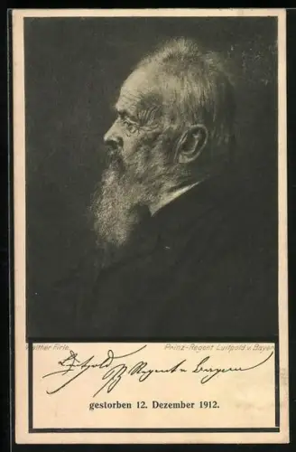 AK Porträt Prinzregent Luitpold von Bayern