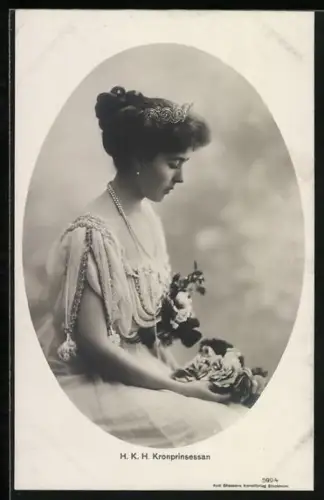 AK Kronprinzessin Margareta von Schweden