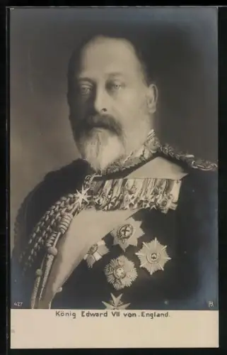 AK König Edward VI. von England in Uniform