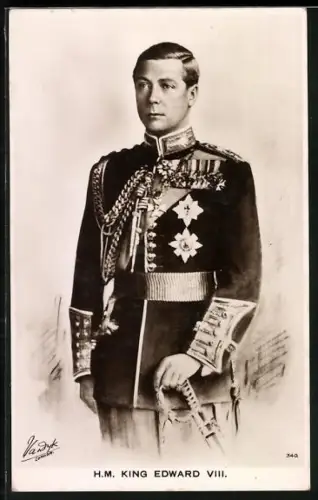 AK S. M. König Edward VIII. in Uniform