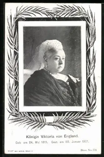 AK Königin Viktoria von England