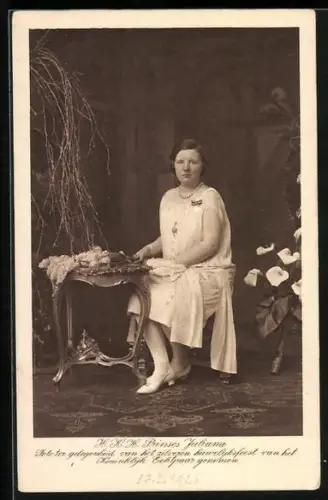 AK Portrait H. K. H. Prinses Juliana