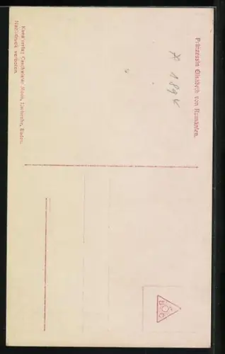 AK Prinzessin Elisabeth von Rumänien