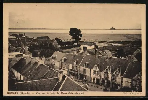AK Genets, Vue sur la baie du Mont Saint-Michel