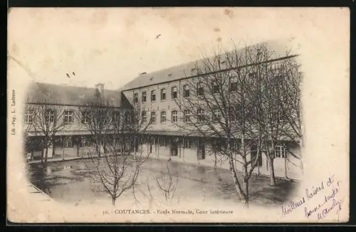AK Coutances, Ecole Normale, Cour intérieure