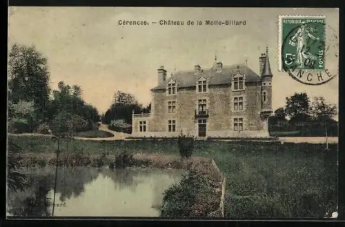 AK Cérences, Château de la Motte-Billard