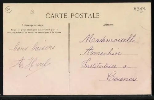 AK Cérences, Vue générale du Bourg