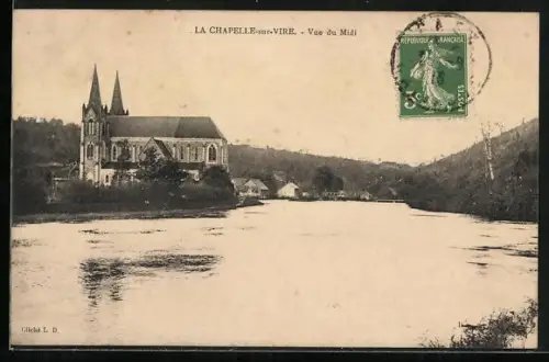 AK La Chapelle-sur-Vire, Vue du Midi