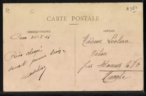 AK La Chapelle-sur-Vire, Vue du Midi