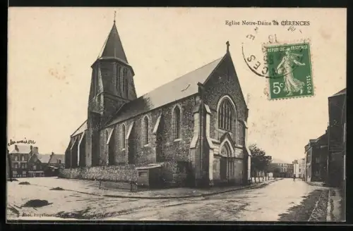 AK Cérences, Eglise Notre-Dame