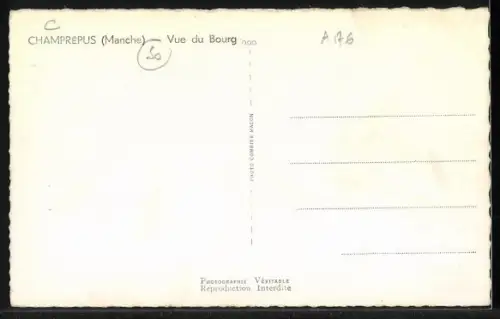 AK Champrépus, Vue du Bourg
