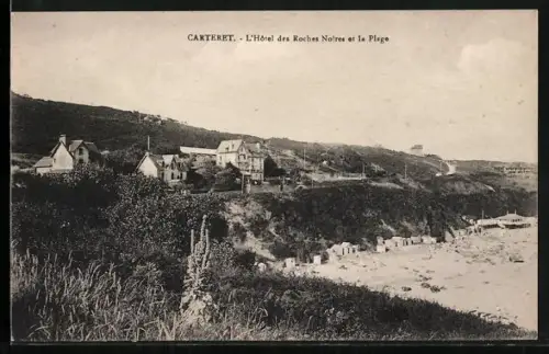 AK Carteret, L`Hôtel des Roches Noires et la Plage