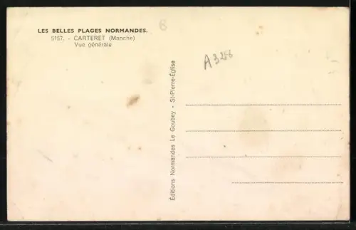 AK Carteret /Manche, Les Belles Plages Normandes, Vue générale
