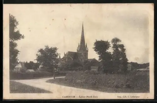 AK Carentan, Église Nord-Est