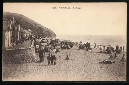 AK Carolles, La Plage