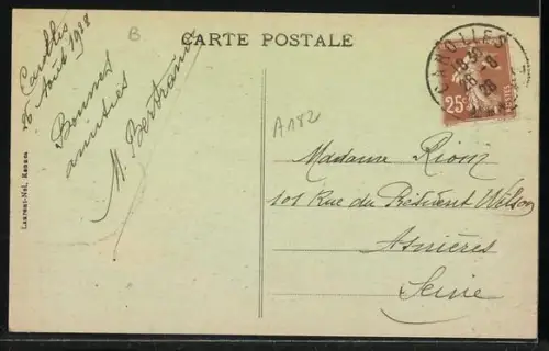 AK Carolles, L`Arrivée