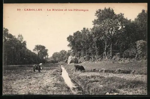 AK Carolles, La Rivière et les Pâturages