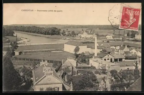 AK Carentan, Panorama, côté du port