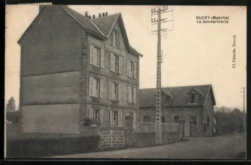 AK Ducey /Manche, La Gendarmerie