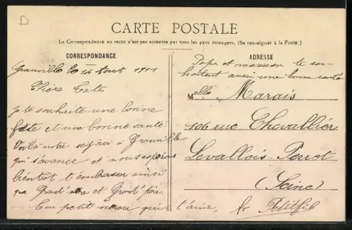 AK Hacqueville, Vue générale du village et des champs environnants