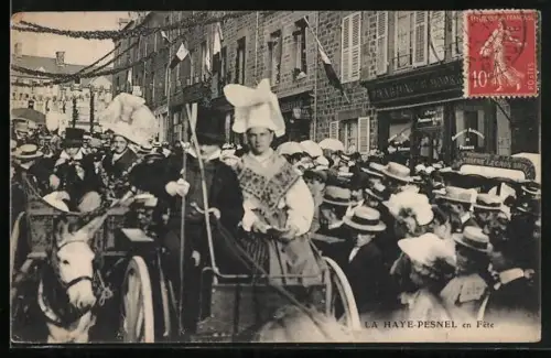 AK La Haye-Pesnel, En Fête
