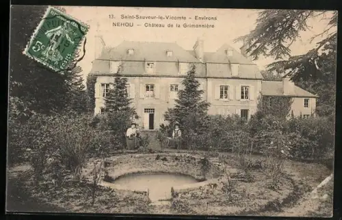 AK Néhou, Château de la Grimonnière