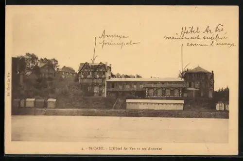 AK St-Cast, L`Hôtel Ar Vro et ses annexes