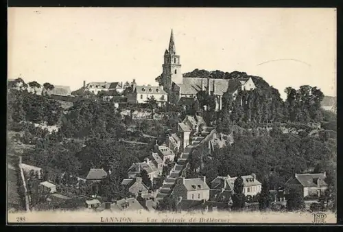 AK Lannion, Vue générale de Brélévenez