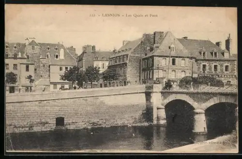 AK Lannion, Les Quais et Pont