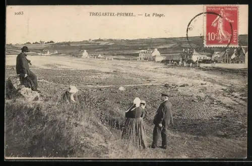 AK Trégastel-Primel, La Plage