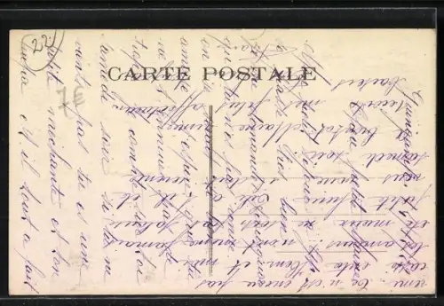 AK Guingamp /C.-du-N., Place et Rue Saint-Michel avec croix et cavaliers