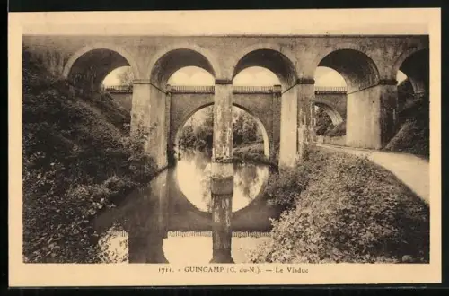 AK Guingamp /C.-du-N., Le Viaduc