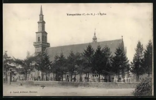 AK Tonquédec /C.-du-N., L`Église
