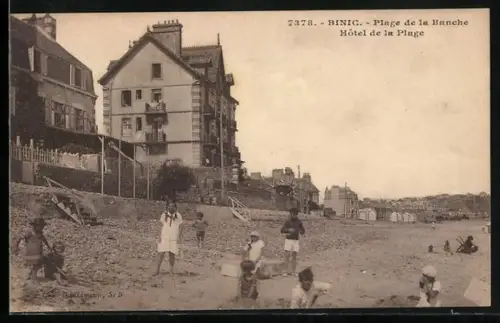 AK Binic, Plage de la Banche, Hôtel de la Plage