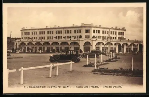 AK Sables-d`Or-les-Pins /C. du N., Palais des Arcades, Arcades Palace