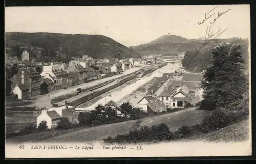 AK Saint-Brieuc, La Ligué, Vue générale