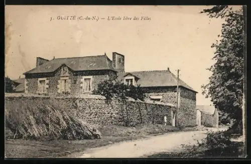 AK Guitté /C.-du-N., L`École libre des Filles