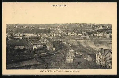 AK Binic, Vue générale, côté Ouest