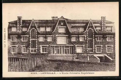AK Lamballe, L`École Primaire Supérieure