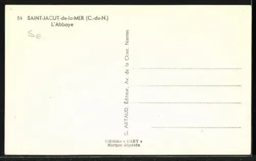 AK Saint-Jacut-de-la-Mer /C.-du-N., L`Abbaye