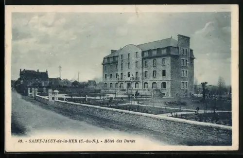 AK Saint-Jacut-de-la-Mer /C.-du-N., Hôtel des Dunes