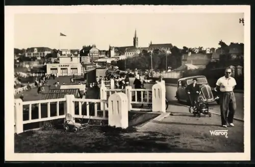 AK Saint-Quay-Portrieux, Vue générale vers le Casino