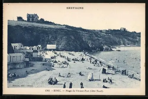 AK Binic, Plage de l`Avant-Port, Côté Nord