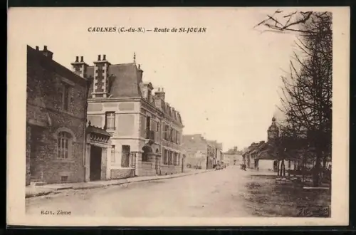 AK Caulnes /C.-du-N., Route de St-Jouan