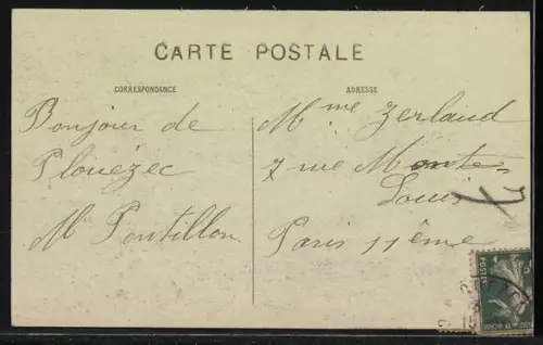 AK Plouha /Côtes-du-Nord, Route du Palus, la Vallée Verte, le Vieux Moulin