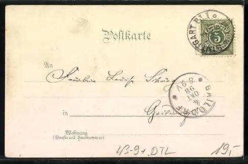 AK Cannstatt, Festplatz des Canstatter Volksfest